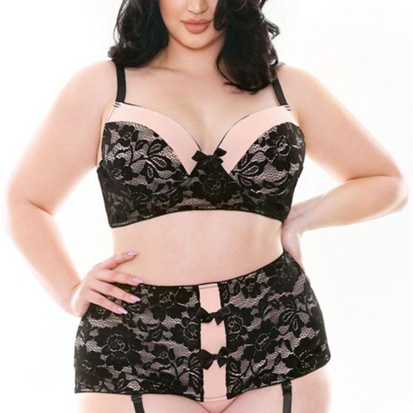 Pink Lemonade Bra & High Waist Panty - Picture 1 of 2